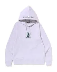 Bape Hoodie White Man And Woman