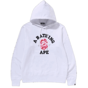 White Bape Hoodie