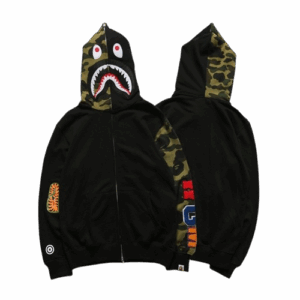 Bape Shark Fashion Hoodies Autumn Casual Coat Sweatshirt Streetwear Jacket