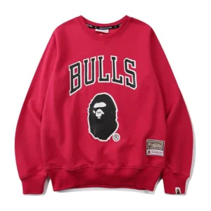 BAPE College Chicago Bulls Rad Sweatshirt