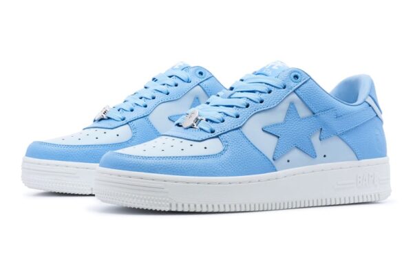 BAPE STA Classic Lightning Star Blue Shoes