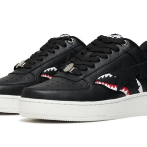 BAPE STA SHARK Head MENS Black Shoes