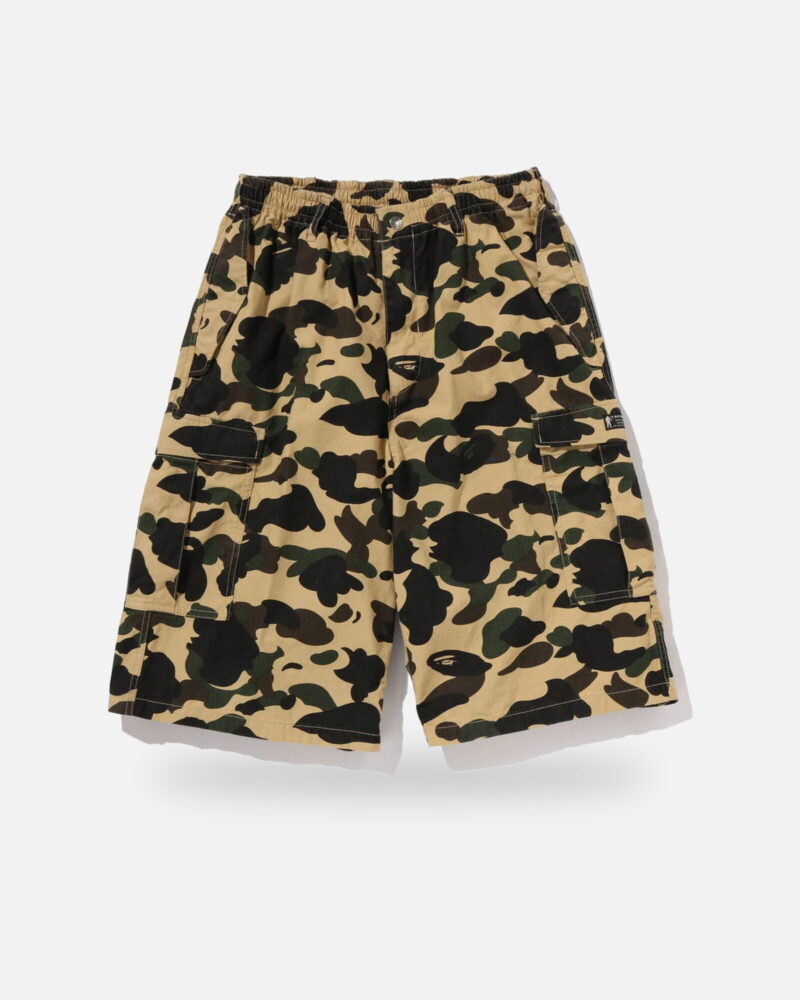 Bape 1st Camo Ripstop Cargo Shorts, front view