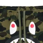 Bape 1st Camo Shark Sweat Shorts, view 3
