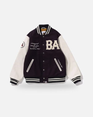 Bape a Bathing Ape Varsity Jacket - Camo