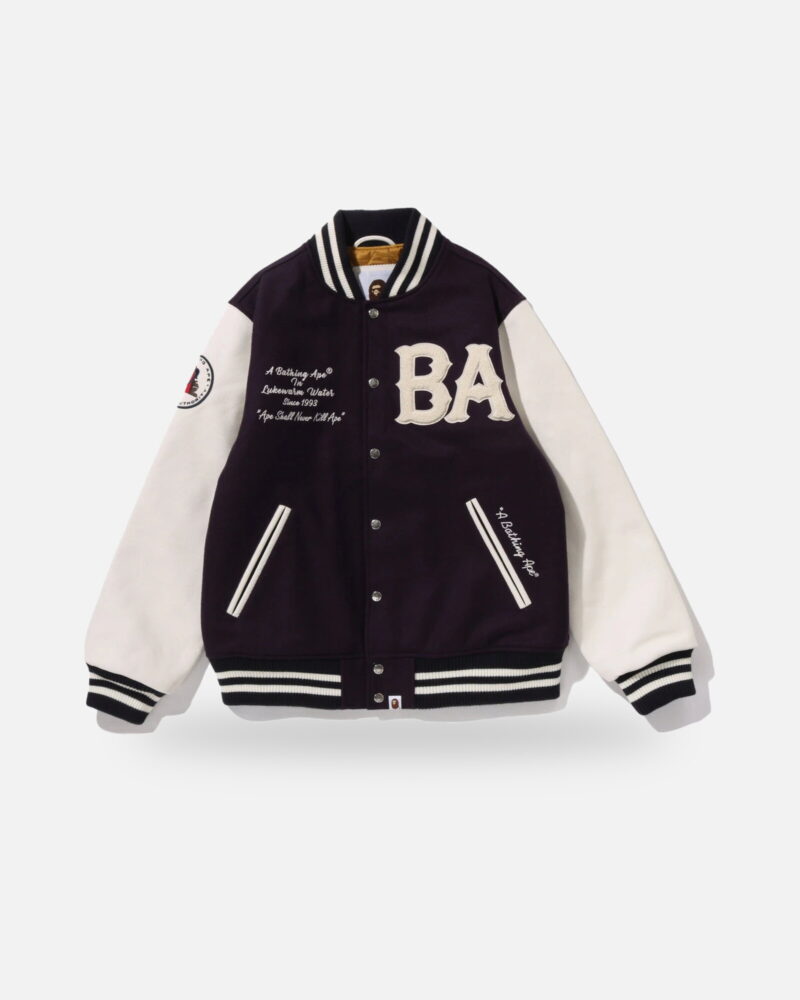 Bape a Bathing Ape Varsity Jacket - Camo