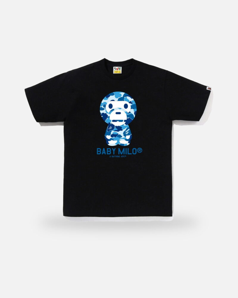 Bape ABC Camo Baby Milo Tee, front view