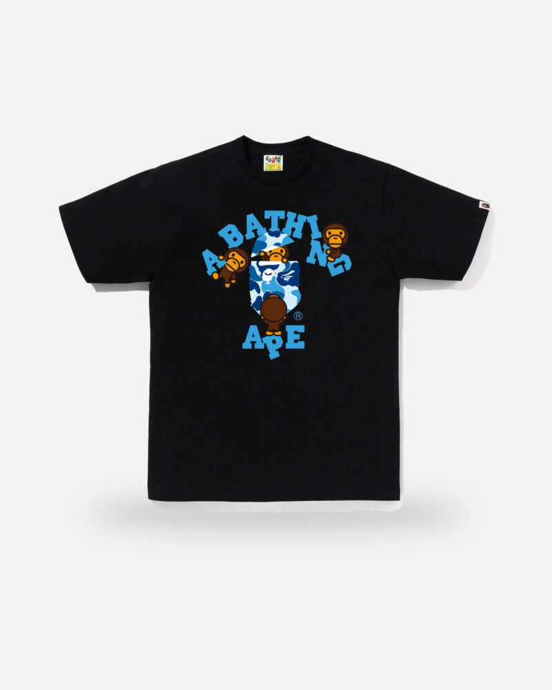 Bape ABC Camo College Milo Tee, front view