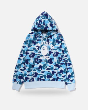 Bape ABC Camo College Pullover Hoodie, front view