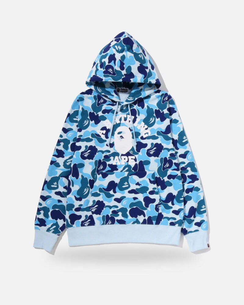 Bape ABC Camo College Pullover Hoodie, front view