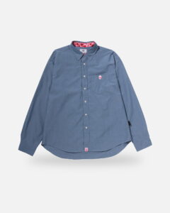 Bape ABC Camo One Point Relaxed Fit Ls Shirts, front view