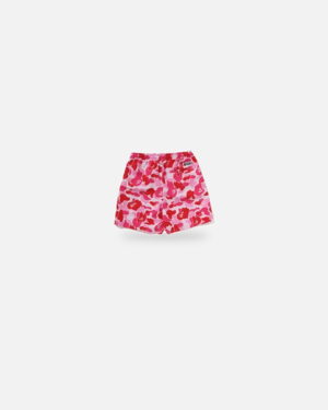 Bape ABC Camo One Point Relaxed Fit Swim Shorts