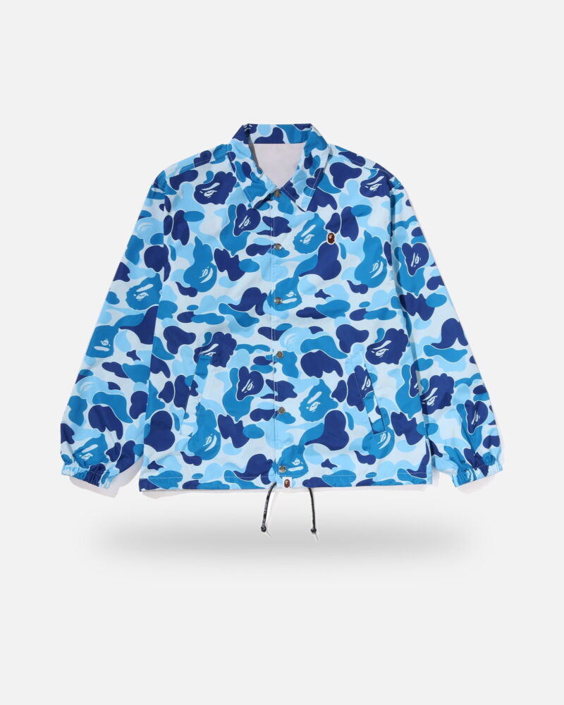 Bape ABC Camo Revrsible Coach Jacket, front view