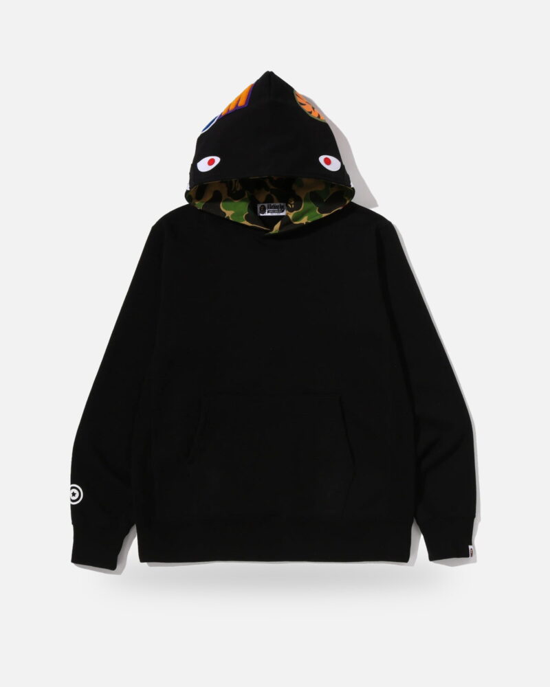 Bape ABC Camo Shark Pullover Hoodie, front view