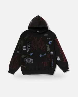 Bape All Over Print Relaxed Fit Pullover Hoodie 3 - Camo