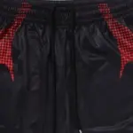 Bape Ape Flame Monogram Jacquard Relaxed Fit Football Shorts, view 3