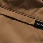 Bape Belt 1 Pleat Elasticated Relaxed Fit Shorts, view 3