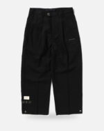 Bape Black Dress Pants with Ornaments, front view