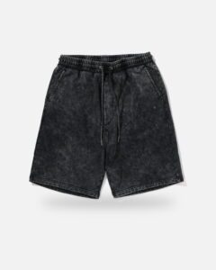 Bape Black Sweat Shorts, front view