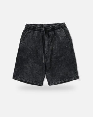 Bape Black Sweat Shorts, front view