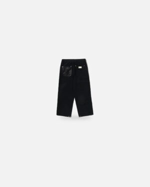 Bape Black Washed Chore Work Pants 1