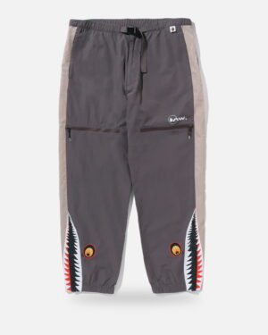 Bape by Kazuki Kuraishi Belted 3 Layer Shark Pants - Camo