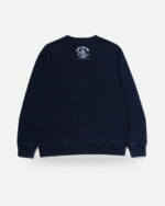 Bape College Indigo Crewneck Sweatshirts - Blue