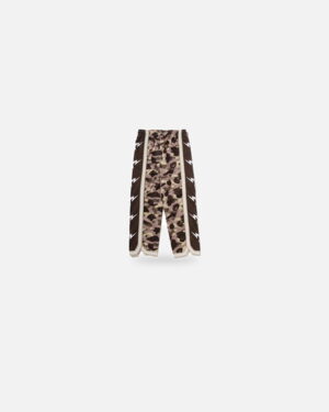Bape Color Camo Mesh High Split Snap Button Relaxed Fit Pants - Colour Camo