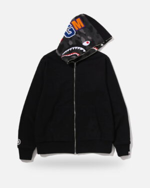Bape Color Camo Reversible Shark Full-Zip Hoo - Colour Camo