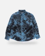 Bape Destoryed Bleach Bathing Ape Logo Ls Shirt - Camo
