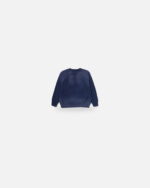 Bape Destroy Washed Effect Relaxed Fit Crewneck Sweatshirt - Camo