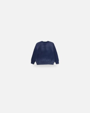Bape Destroy Washed Effect Relaxed Fit Crewneck Sweatshirt - Camo