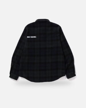 Bape Flannel Check Tactical Shirt - Camo