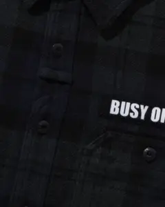 Bape Flannel Check Tactical Shirt, view 3