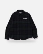 Bape Flannel Check Tactical Shirt - Camo