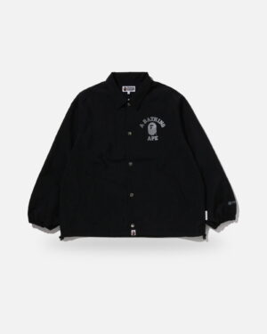 Bape Gore Tex Wind Stopper College Coach Jacket - Camo