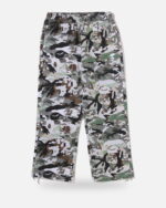 Bape Hybrid Camo Ape Face Logo Relaxed Fit Sweatpants, front view