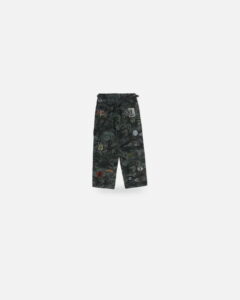 Bape Hybrid Camo Multi Badge Cargo Pants