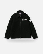 Bape Melton Zip Jacket - Camo