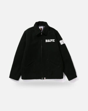 Bape Melton Zip Jacket - Camo