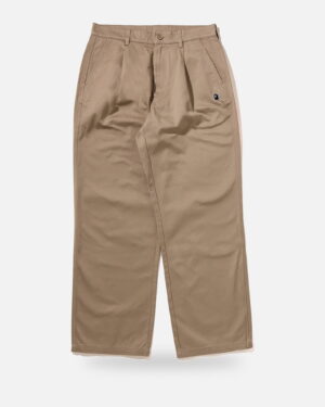 Bape One Point 1 Pleat Relaxed Fit Chino Pants - Camo