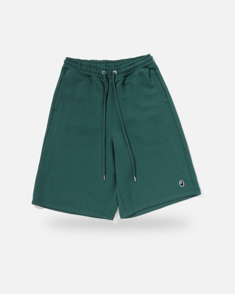 Bape One Point Knee Length Relaxed Fit Sweat Shorts - Camo