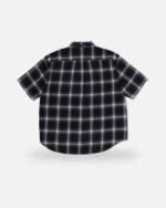 Bape One Point Ombre Check Light Flannel Ss Shirt - Camo