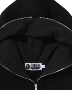 Bape One Point Regular Fit Full-Zip Hoodie, view 3