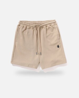 Bape One Point Relaxed Fit Sweat Shorts, front view