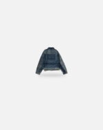 Bape Paisley Pattern Denim Trucker Jacket - Camo