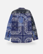 Bape Paisley Pattern Ls Shirt - Camo