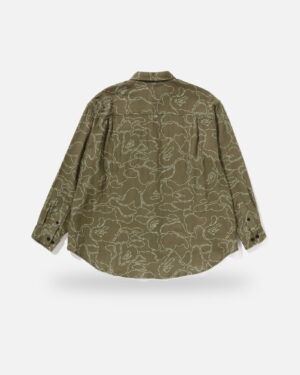 Bape Printed Casual Shirt - Camo