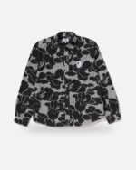 Bape Solid Camo One Point Relaxed Fit Ls Shirts, front view