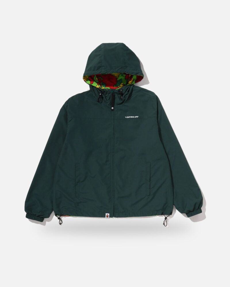 Bape STA Camo Reversible Hooded Jacket, front view